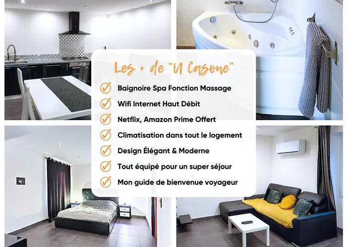 U Casone, Bel appartement de 58m2, parking gratuit
